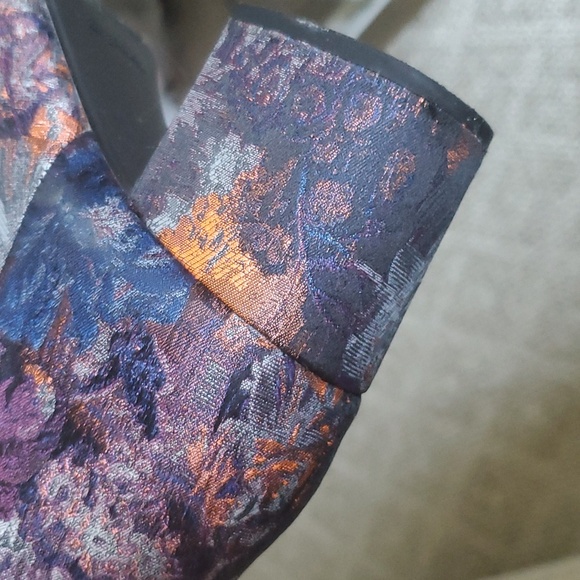 Zigi Soho Funky Metallic Floral Embroidered Textile Boots US 9 - Picture 6 of 9